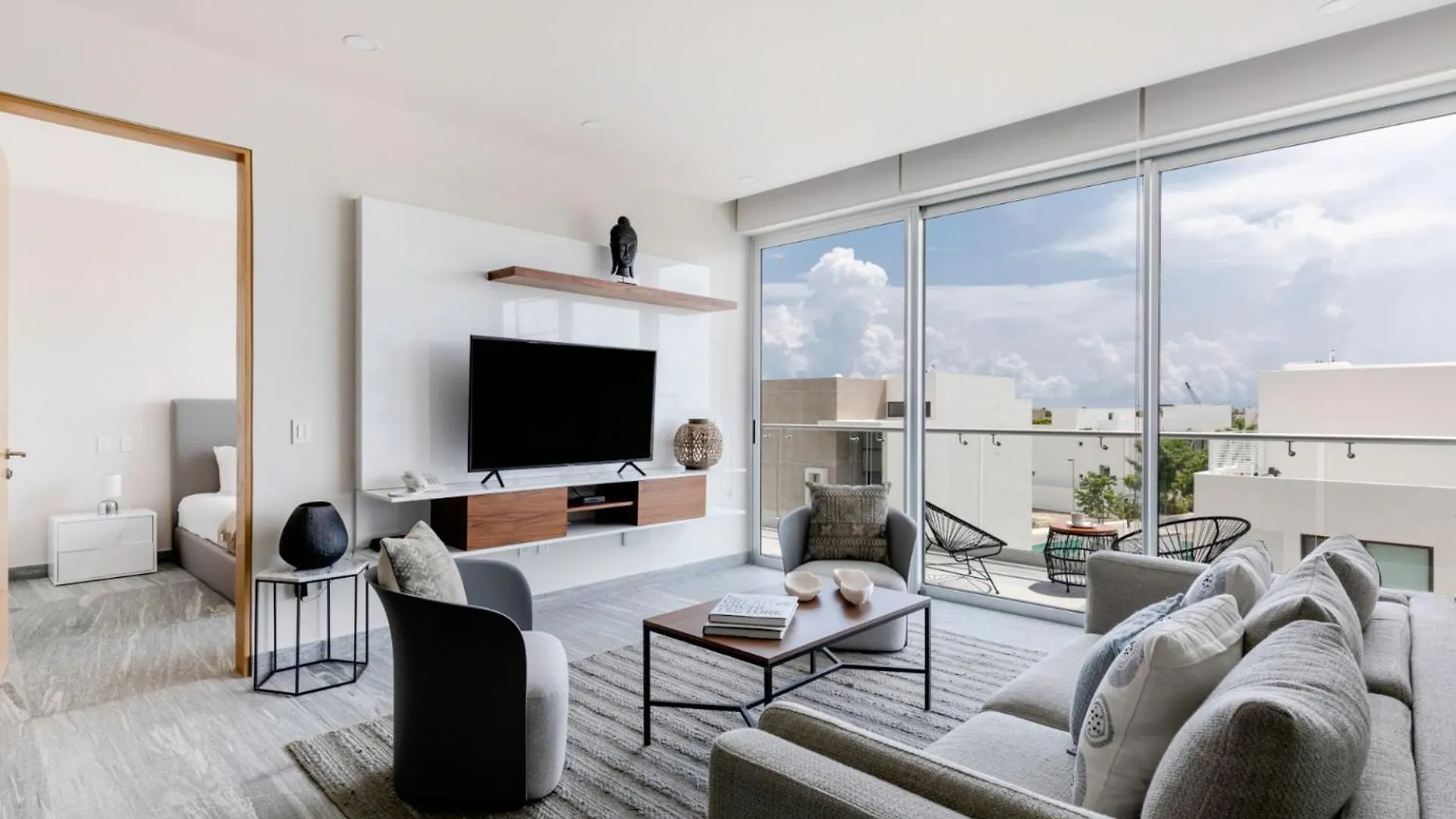 Luxurious 4Br Condo By The Beach - Rooftop Pool Cancún Mexikó